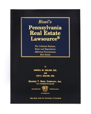 Z-Password Protected Digital Download - Pennsylvania Real Estate Lawsource®