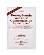 Z-Password Protected Digital Download - Pennsylvania Workers' Compensation Lawsource®