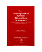 PA Special Education Lawsource (includes book + digital download)
