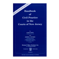Handbook of Civil Practice in the Courts of New Jersey (includes book + digital download)