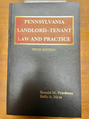 Z-Password Protected Digital Download - Pennsylvania Landlord-Tenant Law and Practice