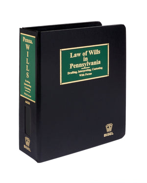 Law of Wills in Pennsylvania - CD-ROM Version