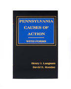 Pennsylvania Causes of Action With Forms (Includes book + digital download)