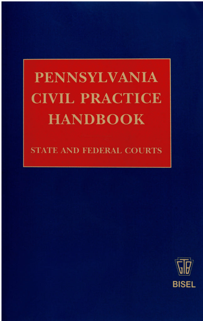 Pa Uc Handbook.pdf Pennsylvania Civil Practice Handbook (includes book + digital download ...