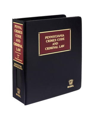 Z-Password Protected Digital Download - Pennsylvania Crimes Code & Criminal Law