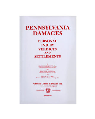 Pennsylvania Damages - Personal Injury Verdicts & Settlement (includes book + digital download)