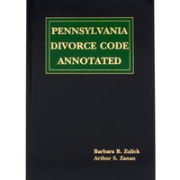 Pennsylvania Divorce Code Annotated (Includes Book and Digital Download)