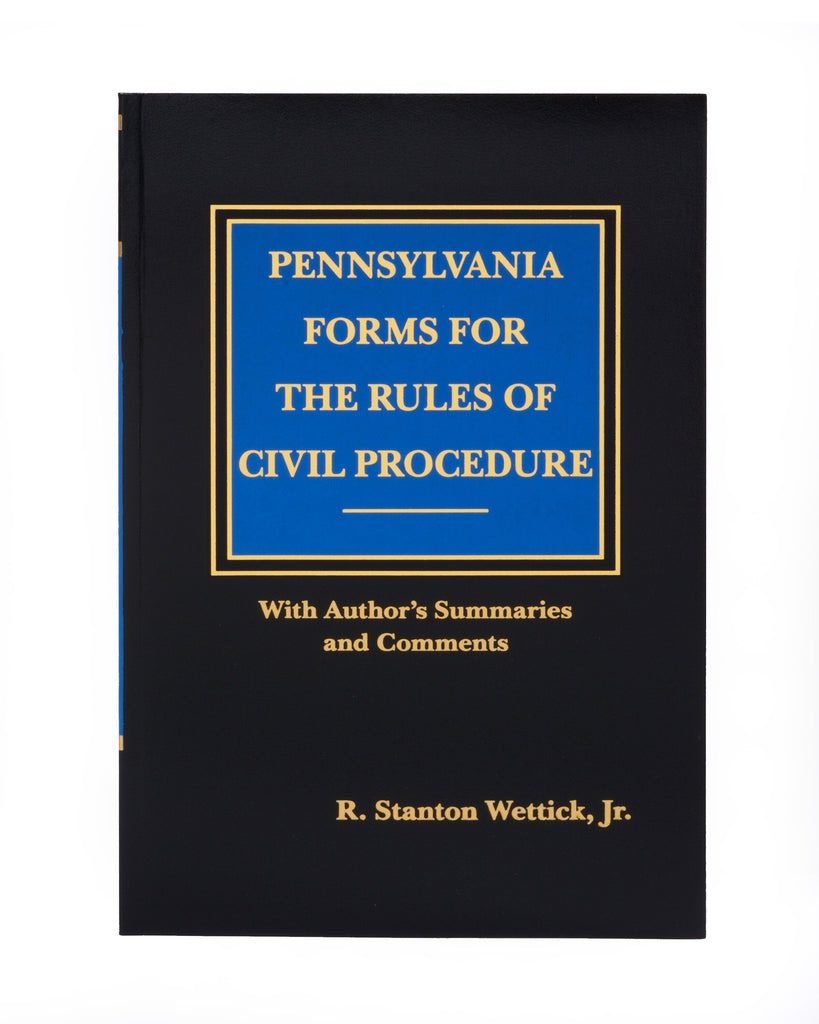 Ccpp Pa Form PA Forms for the Rules of Civil Procedure (Includes book + digital dow ...