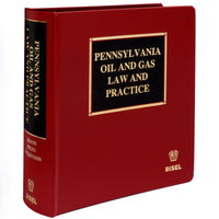 Pennsylvania Oil and Gas Law (includes book + digital download)